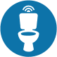 Toilet<br />
Flushing Icon