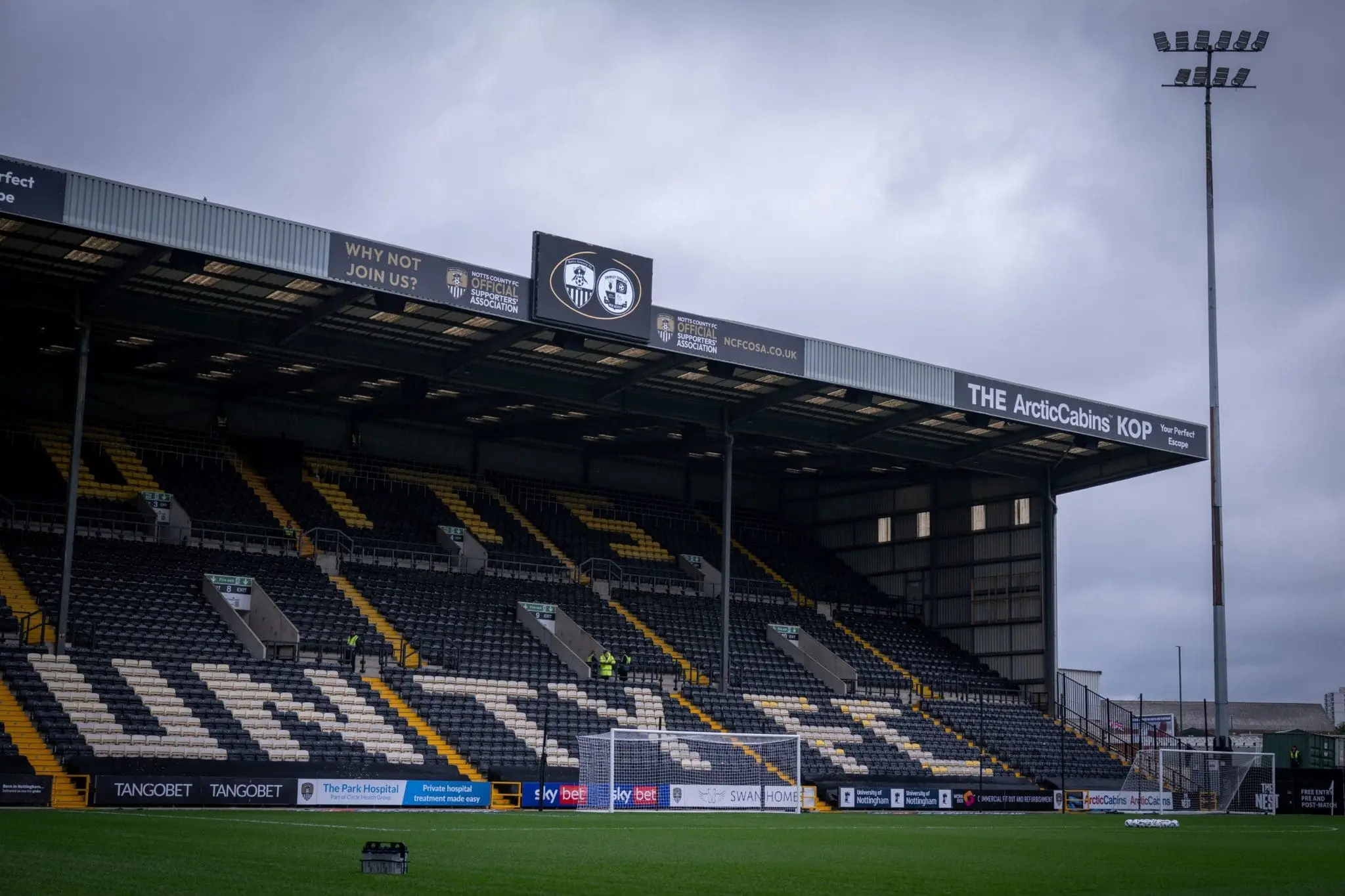 Notts County FC: Modernising Facilities with Sustainable Washroom Solutions – Urinal & W/C Flushing Image 1