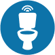 Toilet<br />
Flushing Icon