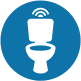 Toilet<br />
Flushing Icon